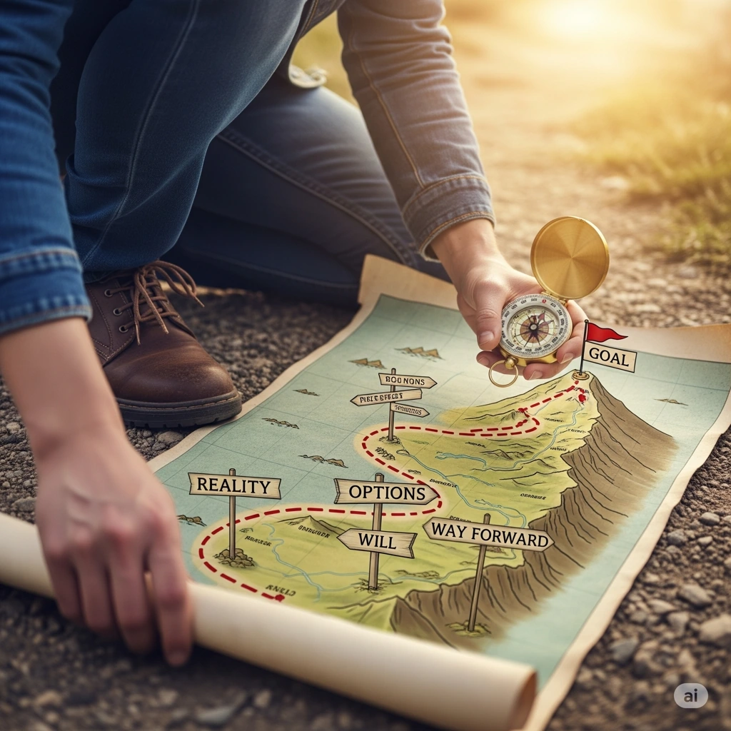 Navigating Success: The GROW Model Explained