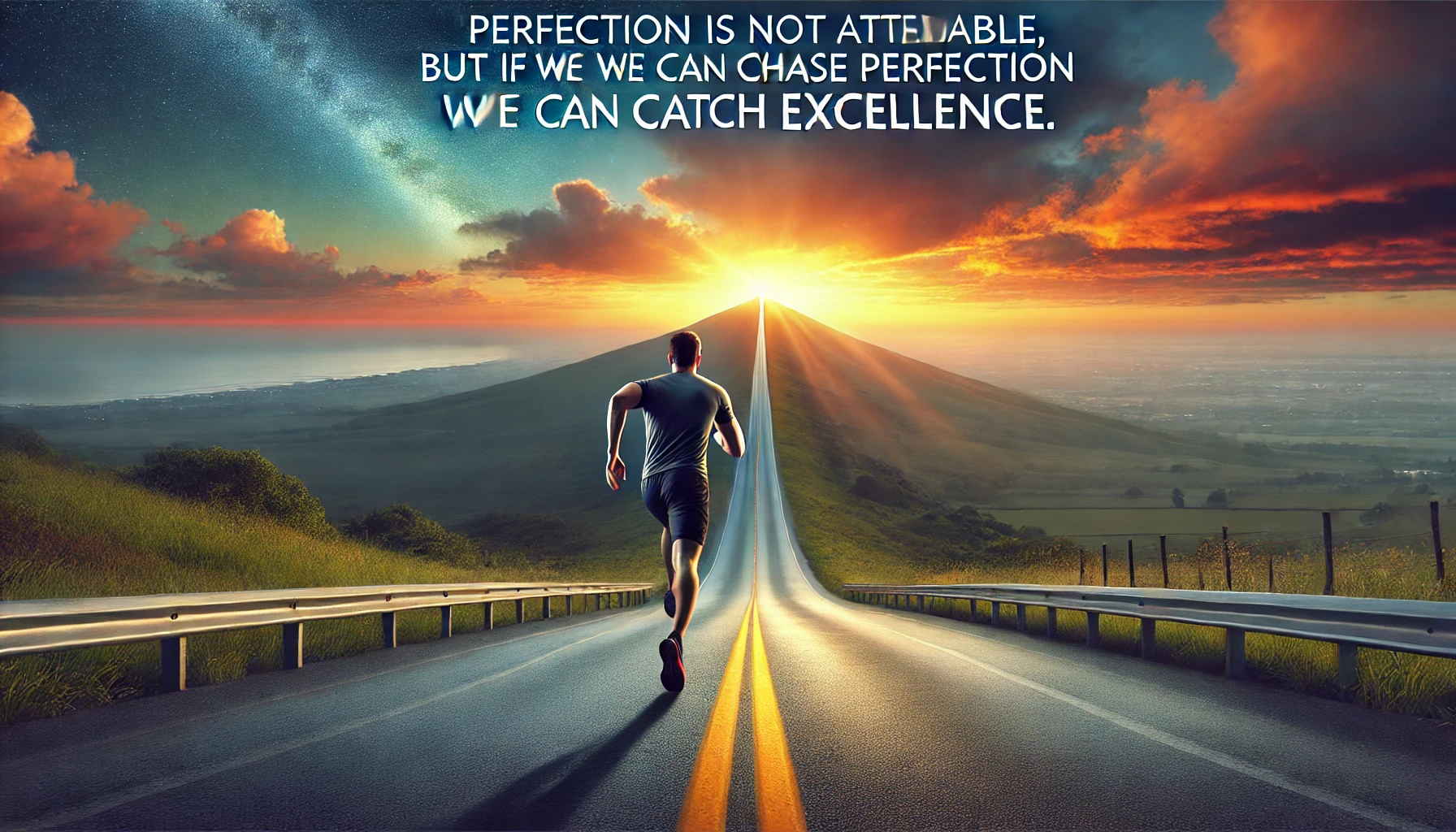 Perfection Is Not Attainable, But If We Can Chase Perfection We can Catch Excellence.